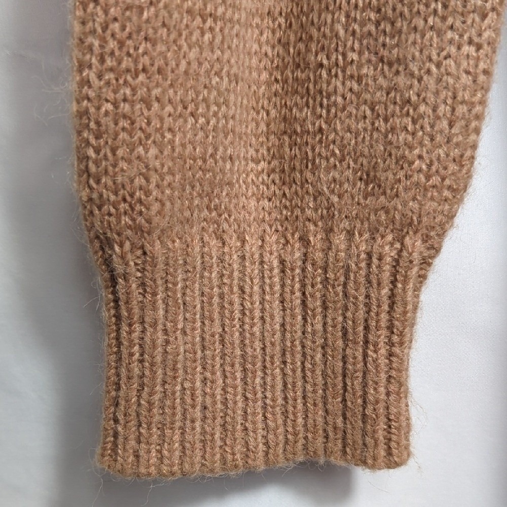 Lovers and Friends Anthea Sweater Dress Camel Medium‎ Cozy Warm Fall Cabincore - Picture 5 of 16
